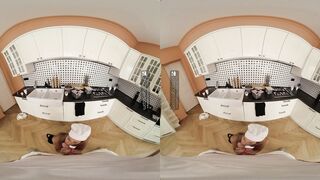 VR Bangers: Horny Italian Deepthroats & Fucks Anally to Get Cum for Her Gelato | VR Porn