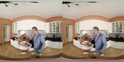 VR Bangers: Horny Italian Deepthroats & Fucks Anally to Get Cum for Her Gelato | VR Porn