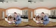 VR Bangers: Horny Italian Deepthroats & Fucks Anally to Get Cum for Her Gelato | VR Porn
