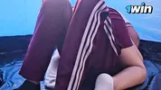 STUDENTS FUCKING IN THE TENT, schoolgirl fucking on the excursion!!