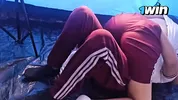 STUDENTS FUCKING IN THE TENT, schoolgirl fucking on the excursion!!