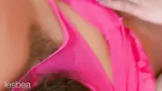 Her wet hairy pussy is so ready - Lesbea