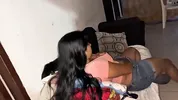 I didn't have money to pay the rent! I offered my body and they hit me hard.