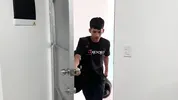 I mistake my horny stepsister thinking she is my girlfriend, I end up penetrating her pussy hard until I cum in her.