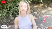 PickupClub - Blonde Slut Lilly Blossom Goes on a Wild Bike Ride of her Life!