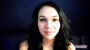 Sabrina Slim Petite Brunette Inked Messy Throat Ass Lick!