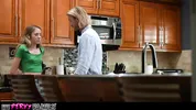 MyPervyFamily - Stepdad Can't Resist Teen's Petite Pussy - Daisy Fox
