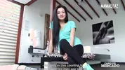 Hot Latina Juliana Davila Jizzed On Her Pussy After Hardcore Fuck - CARNE DEL MERCADO