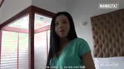 Hot Latina Juliana Davila Jizzed On Her Pussy After Hardcore Fuck - CARNE DEL MERCADO