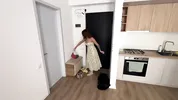 I paid for cleaning with my tight pussy