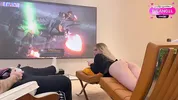 My stepsister lost a bet to me. Don't watch until the end.