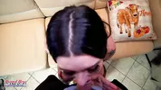 Maliboo Petite Inked Coed Brunette Sloppy Rimjob Passionate!