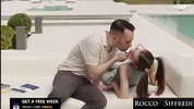 ROCCO SIFFREDI - Pigtailed Student Smashed By MASSIVE COCKED Teacher - Baby Doll /