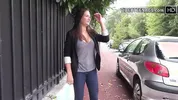 lovely 19 year Zoe does another porn casting