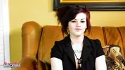 Slim Brunette Coed Marcie Tattoo Solo Toys Masturbation!