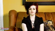 Slim Brunette Coed Marcie Tattoo Solo Toys Masturbation!