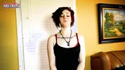 Slim Brunette Coed Marcie Tattoo Solo Toys Masturbation!