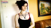 Slim Brunette Coed Marcie Tattoo Solo Toys Masturbation!