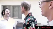 DEVILS FILM - Sexy Nudist Babe Selina Bentz Gets Fucked By Her Architect In Her Backyard