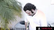 DEVILS FILM - Sexy Nudist Babe Selina Bentz Gets Fucked By Her Architect In Her Backyard