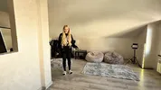 My stepsister caught me masturbating and helped me cum