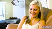 Bailey Voluptuous Inked And Olyssia Tiny Blonde Petite!