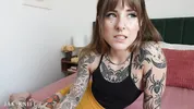 My girlfriend's hot tatted sister begs for a creampie - Awlivv