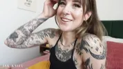 My girlfriend's hot tatted sister begs for a creampie - Awlivv