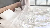 Stepson came to his stepmother to fuck her in a shared hotel room