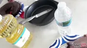 Stepsis Gets Creampied While Baking Cake
