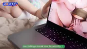 What are you doing step Bro?! - Caught Jerking Off instead of working