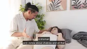 Shamancito realized that he had to use other methods to cure her.