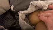 Stepmother and stepson share a bed on a hotel break! My silicone mistress)