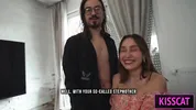 S3E8: Step son fuck step mom with her new husband in share bed till cum in pussy and mouth