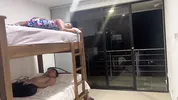 Playing with my young stepbrother, he loves to suck his stepsister's tits and I suck his cock.