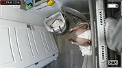 Clumsy Stepsis Needs Stepbro To Fuck Her Free From The Dryer - Julia James
