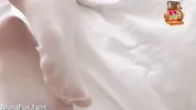 My Shy Redhead Neighbor Teased Me in Pink Lingerie & White Stockings Turned Into Rough Morning Sex