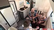 BangVan - Big Titted RV Driver Jennifer Mendez Meets a Real Lamberjack