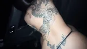 Car sex and feetjob!