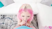 Petite18- Cute Eva Nyx Bends Over For a Hard Fuck and a Frothy Creampie