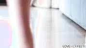 Gorgeous Redhead With Pretty Feet Gets Fucked Hard