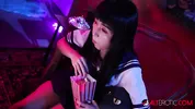 Marica Hase gets turned on while watching a movie