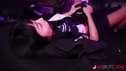 Marica Hase gets turned on while watching a movie