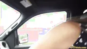 DTFSluts - She went for it while I'm driving