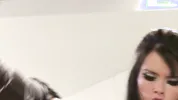 Facial cumshot Natural boobs