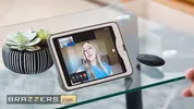 BRAZZERS - Anal Addict Nichole Saphir Loses Control When Mick Finds Her Vibrating Butt plug Remote