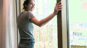 DTFsluts - fit slut Abbie Maley is always down to fuck