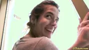 DTFsluts - fit slut Abbie Maley is always down to fuck