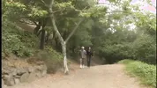 Eve Laurence Is Down On Her Knees Sucking Cock Outdoors, Big Boobs Swinging- Titopia