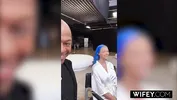 WIFEY New Bride Kira McKay Rides Dan's Huge Cock While Hubby Watches